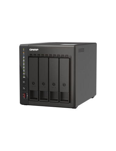 Qnap Ts-453E Nas Tower Przewodowa Sieć Lan Czarny J6412