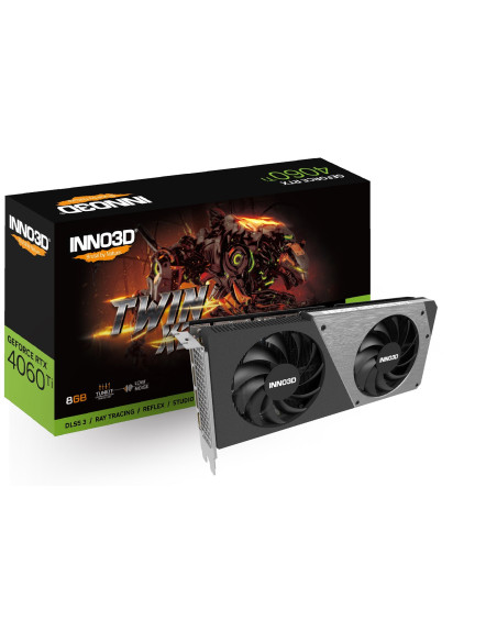 Karta Graficzna Inno3D Geforce Rtx 4060 Ti Twin X2 8Gb Gddr6 Dlss 3