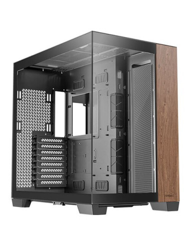 Antec C8 Wood Full Tower Czarny, Drewno