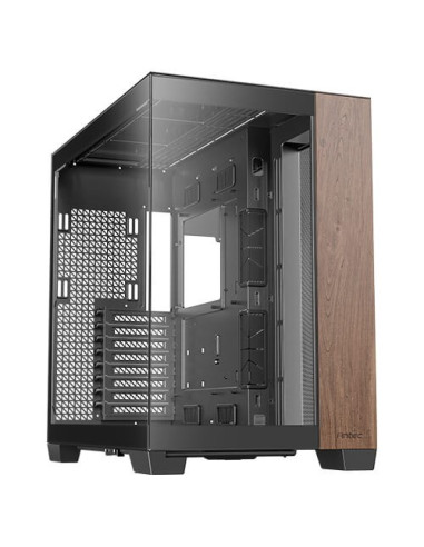 Antec C8 Wood Full Tower Czarny, Drewno