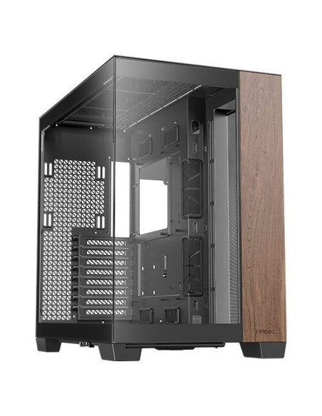 Antec C8 Wood Full Tower Czarny, Drewno
