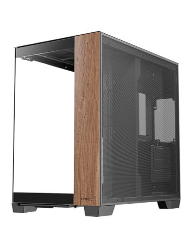 Antec C8 Wood Full Tower Czarny, Drewno