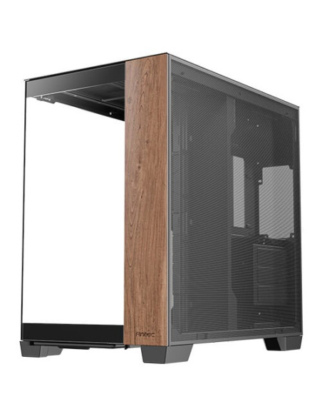 Antec C8 Wood Full Tower Czarny, Drewno