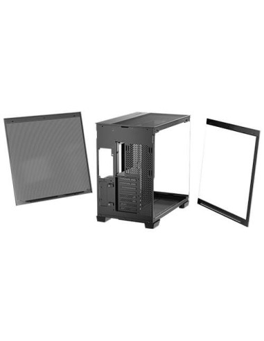 Antec C8 Wood Full Tower Czarny, Drewno