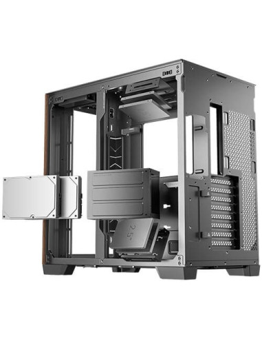 Antec C8 Wood Full Tower Czarny, Drewno