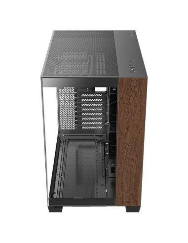 Antec C8 Wood Full Tower Czarny, Drewno