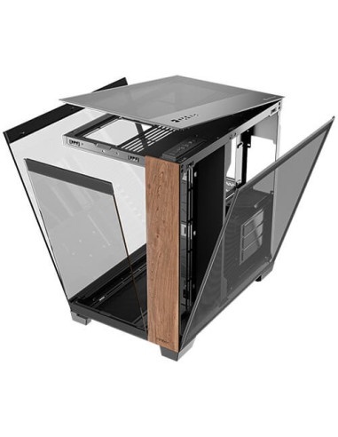 Antec C8 Wood Full Tower Czarny, Drewno