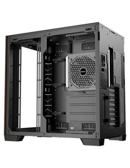 Antec C8 Wood Full Tower Czarny, Drewno
