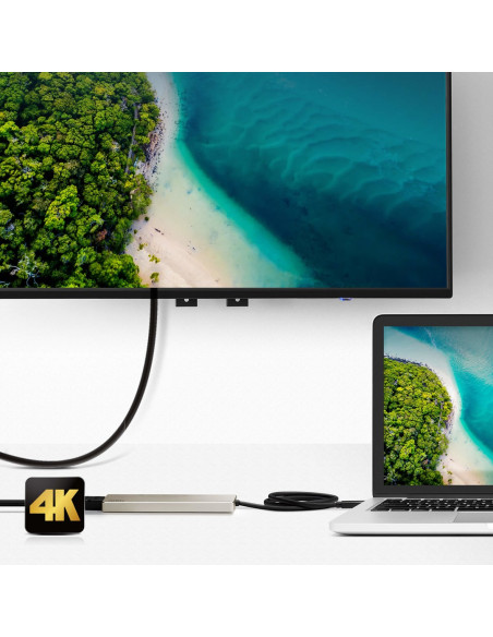 Aten Uh3239 Przewodowa Usb 3.2 Gen 1 (3.1 Gen 1) Type-C Czarny, Złoto