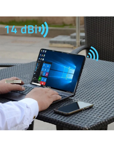 Qoltec Antena 4G Lte Dual | 14Dbi | Dookólna | Zewnętrzna