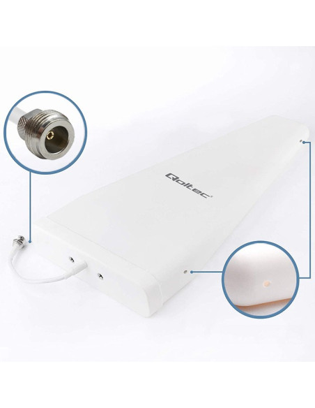Qoltec Antena 4G Lte Dual | 14Dbi | Dookólna | Zewnętrzna