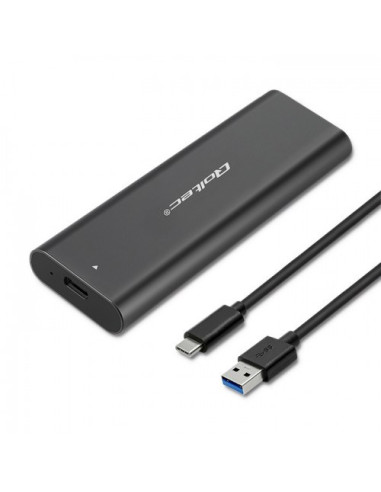 Qoltec Obudowa Do Dysków Kieszeń M.2 Sata Ssd | Nvme | Usb Typ C