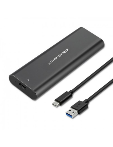 Qoltec Obudowa Do Dysków Kieszeń M.2 Sata Ssd | Nvme | Usb Typ C