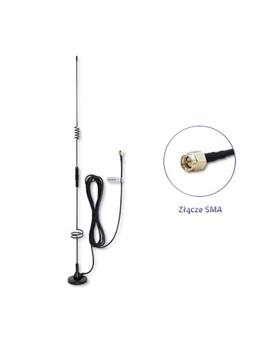 Qoltec Antena Gsm 600-2700 Mhz Lte | Wewnętrzna