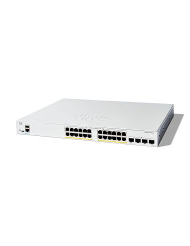 Cisco C1200-24Fp-4G Łącza Sieciowe Zarządzany L2/L3 Gigabit Ethernet (10/100/1000) Biały