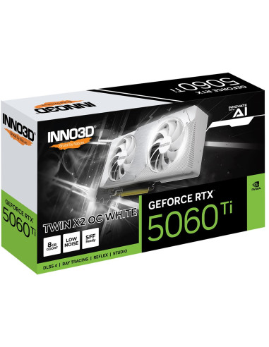 Karta Graficzna Inno3 Rtx 5060 Ti Twin X2 Oc White 8Gb