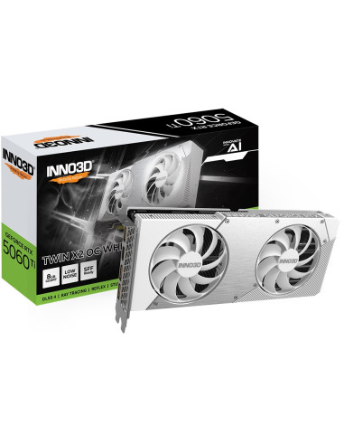 Karta Graficzna Inno3 Rtx 5060 Ti Twin X2 Oc White 8Gb