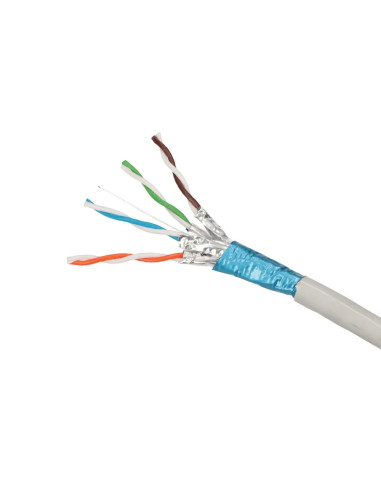 Extralink Kabel Sieciowy Skrętka Cat6A Ftp (F/Ftp) V2 Wewnętrzny 500M Lszh