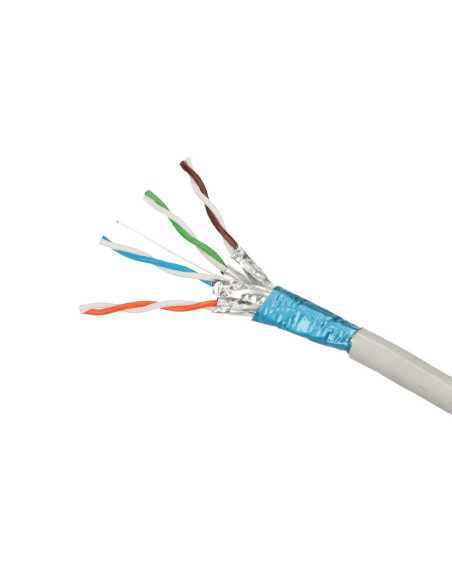 Extralink Kabel Sieciowy Skrętka Cat6A Ftp (F/Ftp) V2 Wewnętrzny 500M Lszh