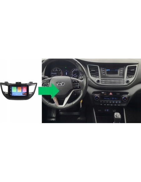 Radio Nawigacja Gps Hyundai Tucson 2015-2018 Android