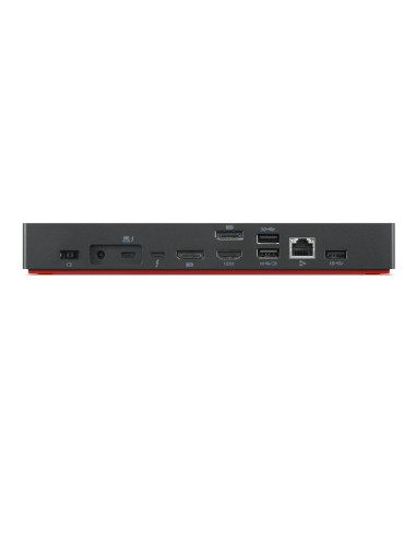 Lenovo 40B00300Eu Stacja Dokująca Przewodowa Thunderbolt 4 Czarny, Czerwony