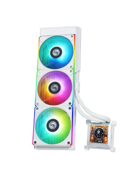 Lian Li Hydroshift Lcd 360Rgb Obudowa Komputera Chłodnica Cieczy All-In-One 12 Cm Biały