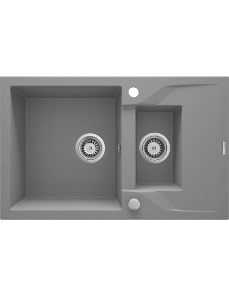 Zlewozmywak Granitowy 1.5-Komorowy Z Ociekaczem Zqn_S513 5908212043639