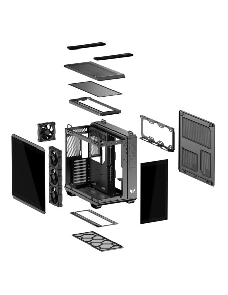 Obudowa Asus Tuf Gaming Gt502 Horizon Tg Argb Black