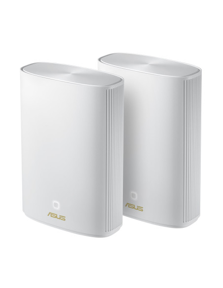 Zenwifi Ax Hybrid (Xp4) Ax1800/Pw Line 2 Set White Mesh Wifi 6