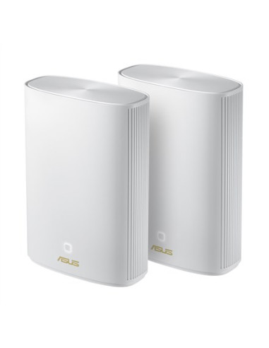 Zenwifi Ax Hybrid (Xp4) Ax1800/Pw Line 2 Set White Mesh Wifi 6