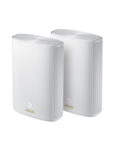 Zenwifi Ax Hybrid (Xp4) Ax1800/Pw Line 2 Set White Mesh Wifi 6