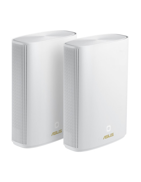 Zenwifi Ax Hybrid (Xp4) Ax1800/Pw Line 2 Set White Mesh Wifi 6