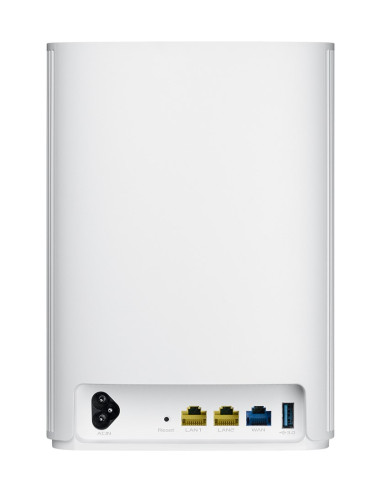 Zenwifi Ax Hybrid (Xp4) Ax1800/Pw Line 2 Set White Mesh Wifi 6