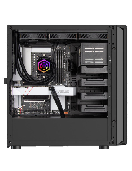 Obudowa Silverstone Sst-Sed1-B Seta D1 Midi-Tower - Juodas