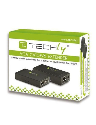 Techly Idata Ex-Dl344 Rozgałęziacz Telewizyjny Vga