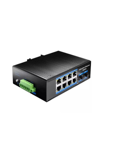 Switch Cudy Ig1008S2P  Łącza Sieciowe 8-Portowy Czarny