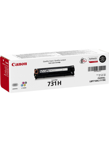 Canon 731H Kaseta Z Tonerem 1 Szt. Oryginalny Czarny