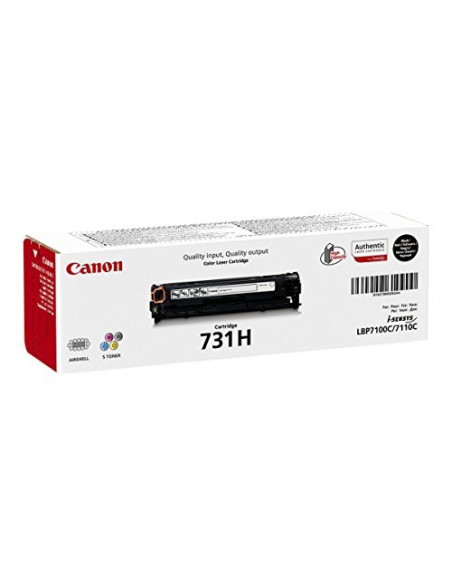 Canon 731H Kaseta Z Tonerem 1 Szt. Oryginalny Czarny