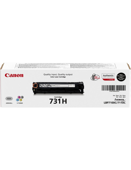 Canon 731H Kaseta Z Tonerem 1 Szt. Oryginalny Czarny