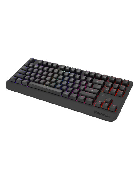 Genesis Thor 230 Tkl Klawiatura Gaming Usb + Rf Wireless + Bluetooth Qwerty Us English Czarny