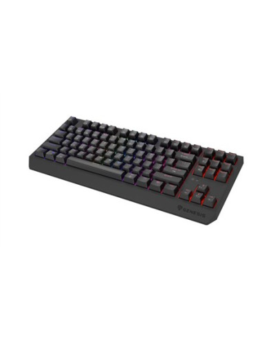Genesis Thor 230 Tkl Klawiatura Gaming Usb + Rf Wireless + Bluetooth Qwerty Us English Czarny