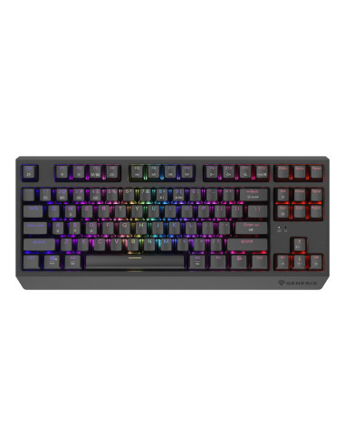 Genesis Thor 230 Tkl Klawiatura Gaming Usb + Rf Wireless + Bluetooth Qwerty Us English Czarny