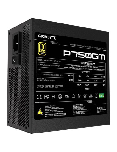 Zasilacz Gigabyte P750Gm 750W 80+ Gold