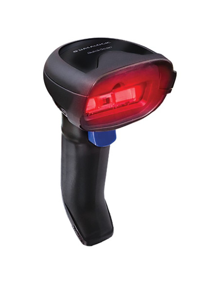 Czytnik Kodów Kreskowych Datalogic Quickscan Qd2220-Bkk1S 1D/Usb/Czarny/Kabel Usb/Podstawka