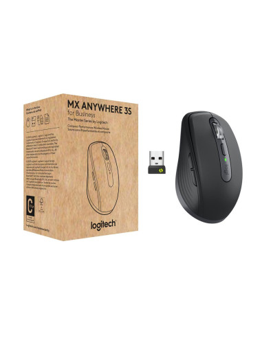 Logitech Mx Anywhere 3S For Business Myszka Biuro Po Prawej Stronie Rf Wireless + Bluetooth Laser 8000 Dpi