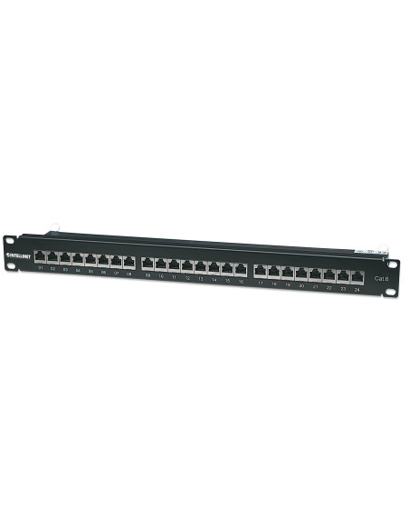 Intellinet Patch Panel 19'' 24 Porty Stp Kat. 6 Czarny