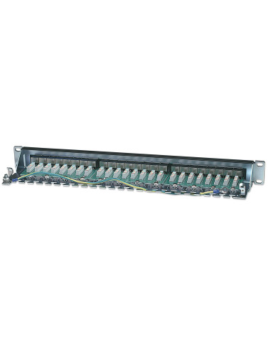 Intellinet Patch Panel 19'' 24 Porty Stp Kat. 6 Czarny