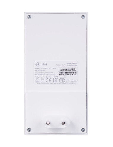 Tp-Link Re500X Przedłużacz Sieciowy Nadajnik I Odbiornik Sieci Biały 1000 Mbit/S