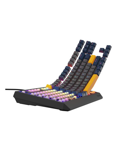Genesis Thor 230 Tkl Klawiatura Gaming Usb Qwerty Angielski Niebieski