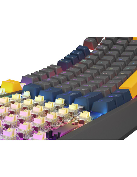 Genesis Thor 230 Tkl Klawiatura Gaming Usb Qwerty Angielski Niebieski